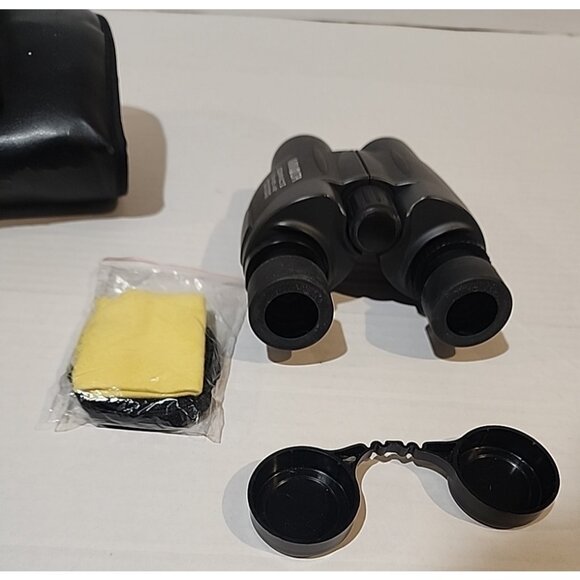 MINOLTA Compact II Binoculars 12x25 4.6 degrees Long Eye Relief with Case - Picture 5 of 8